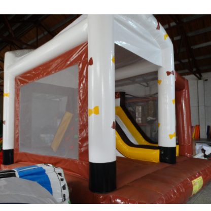 Bouncy Castle House,Bounce House With Slide XZ-BH-4287