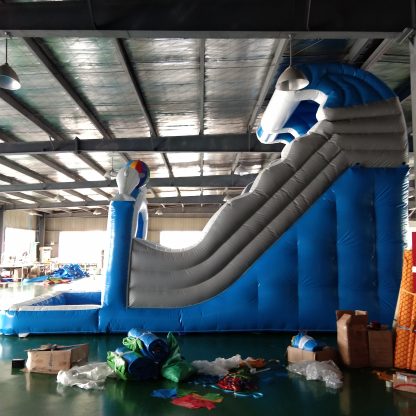 Biggest Inflatable Water Slide with Blower XZ-BH-4257