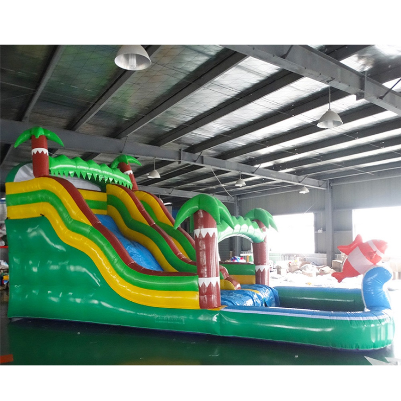 Inflatable Water Slide With Pool XZ-BH-4671