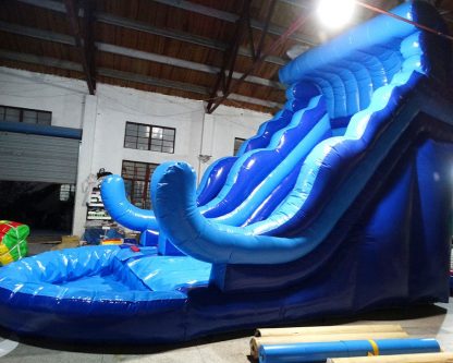 Inflatable Water Slide With Pool XZ-BH-4669