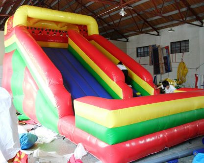 Heavy Duty PVC Inflatable Slide with Blower  XZ-BH-326