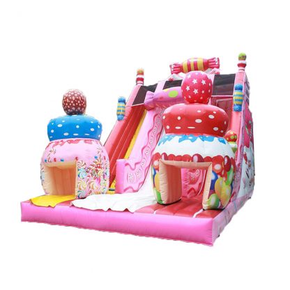Candy Inflatable dry Slide XZ-BH-322