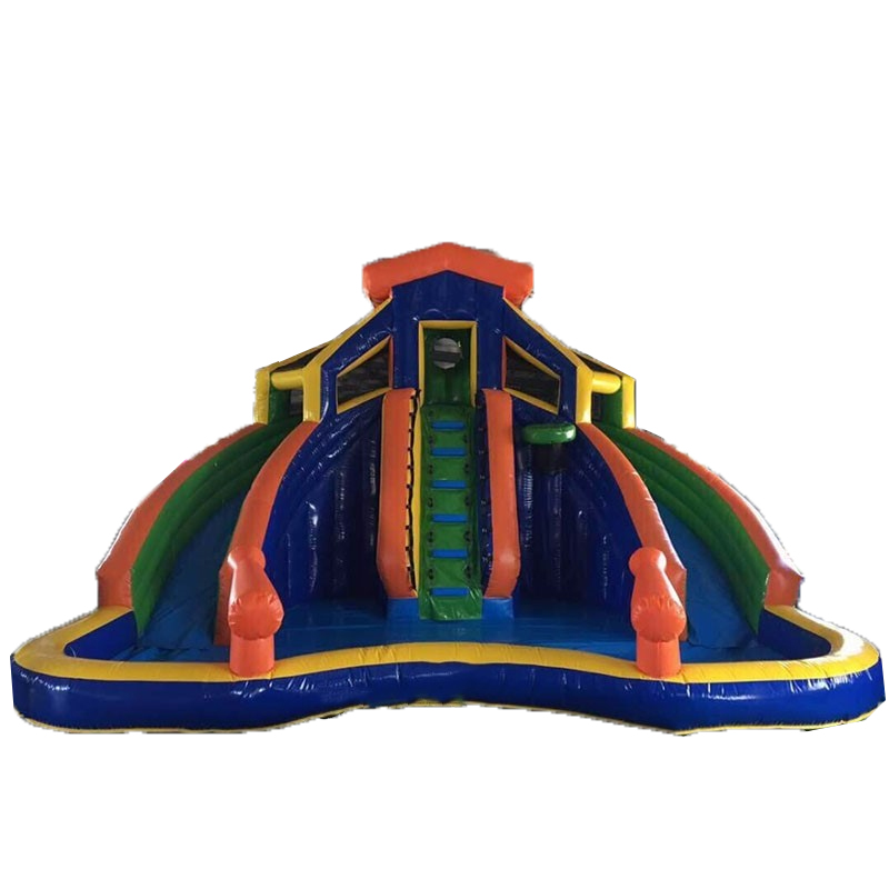 Inflatable Water Slide With Pool XZ-BH-4652