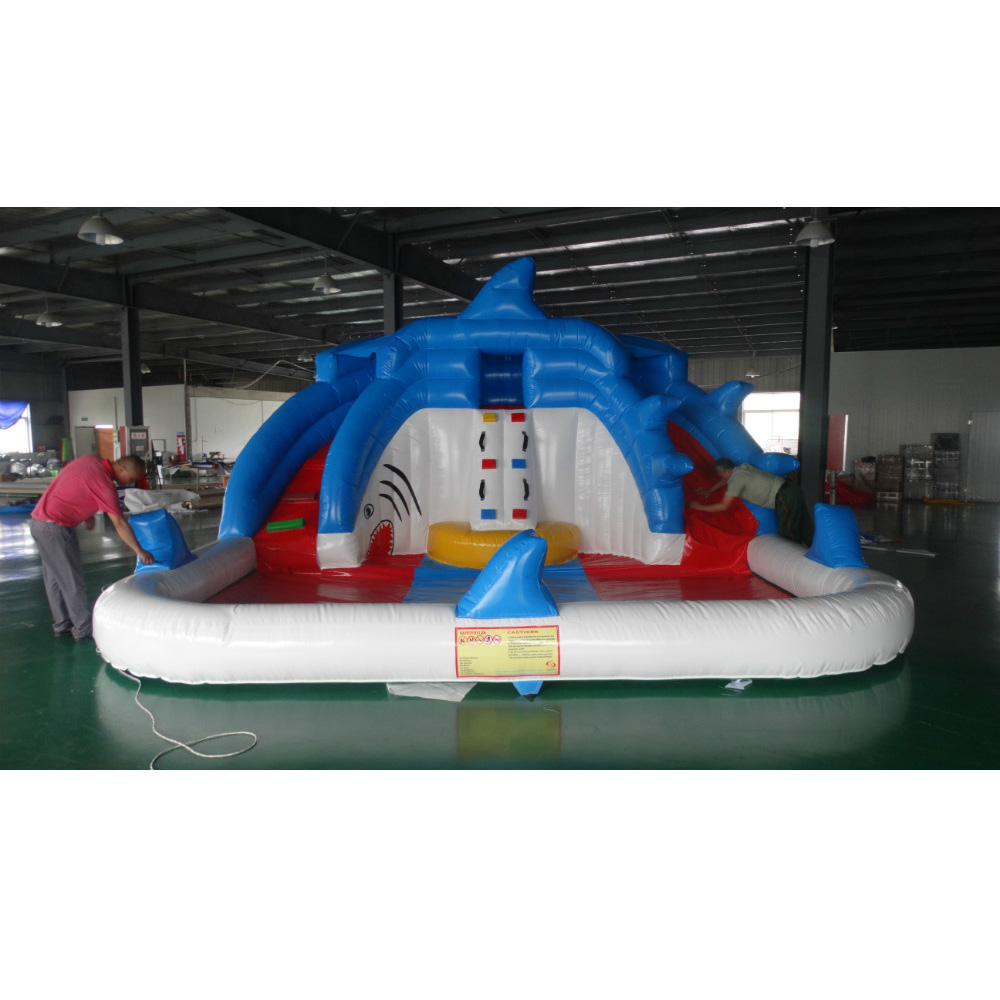 Inflatable Water Slide With Pool XZ-BH-4656