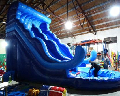 Inflatable Water Slide With Pool XZ-BH-4669