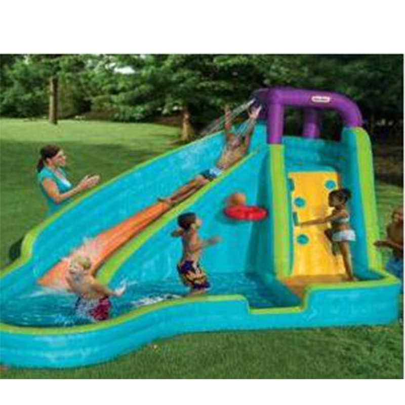 Inflatable Water Slide With Pool XZ-BH-4672