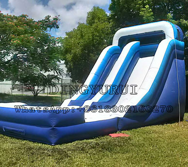 Outdoor Inflatable Slide with Front Pool