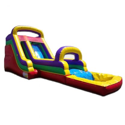Inflatable Water Slide With Pool XZ-BH-4628