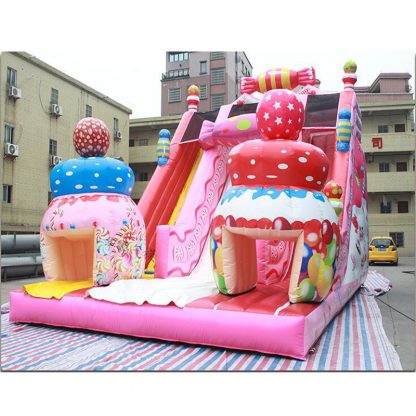 Candy Inflatable dry Slide XZ-BH-322