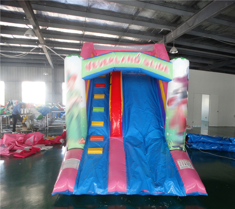 Hot sale small slide inflatable slide for kids