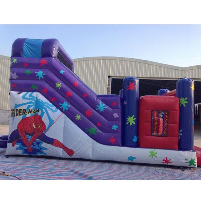 Popular inflatable land slide inflatable bouncer slide for kids