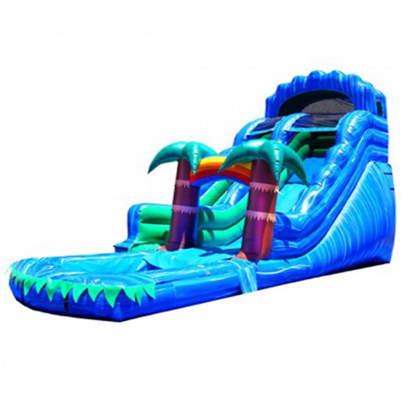 Inflatable Water Slide With Pool XZ-BH-4634