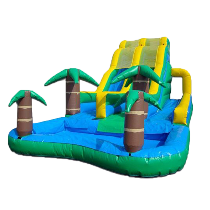 Inflatable Water Slide With Pool XZ-BH-4635