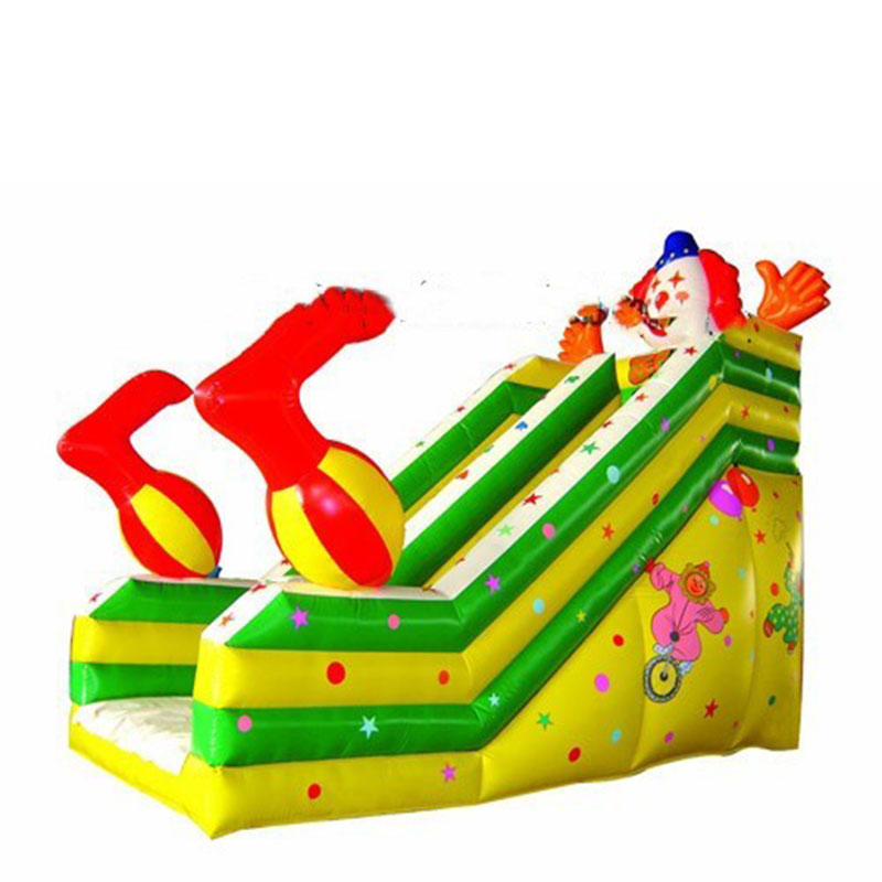 Popular  good quality Inflatable Slide  Clown Inflatable Slide For Day Care Center Event