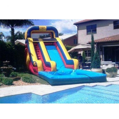 Inflatable Water Slide With Pool XZ-BH-4655