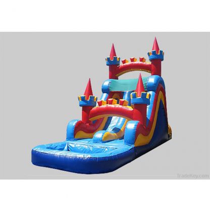 Inflatable Water Slide With Pool XZ-BH-4659