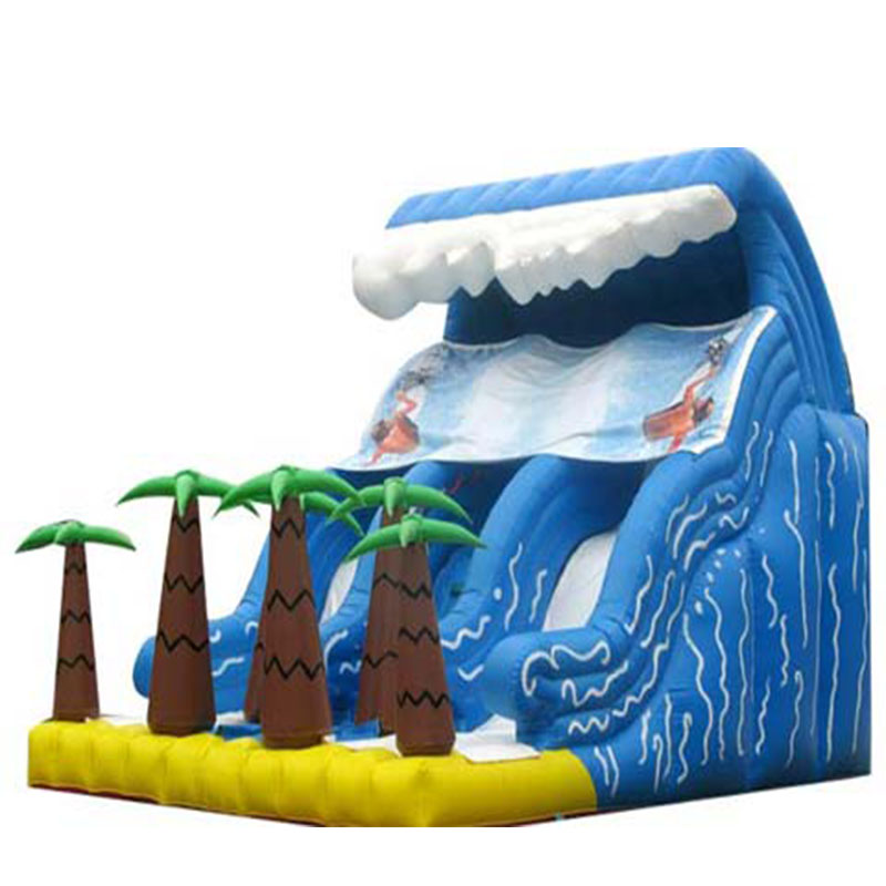 Jungle Huge Inflatable Slide XZ-BH-4660