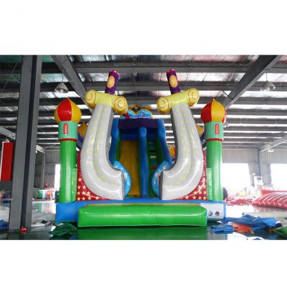 Heavy Duty PVC Inflatable Slide with Blower  XZ-BH-366