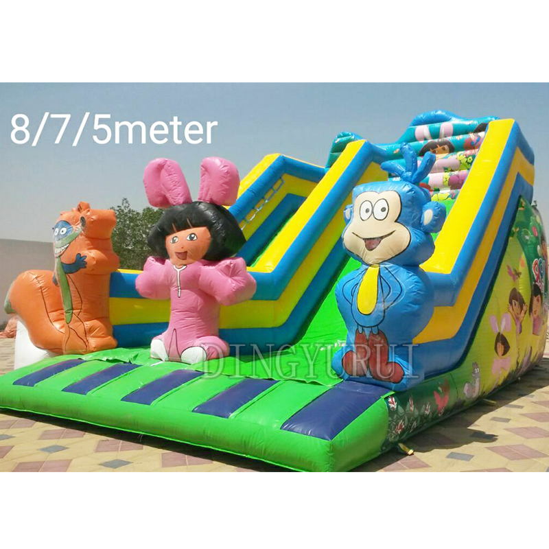 Heavy Duty PVC Inflatable Slide with Blower  XZ-BH-362