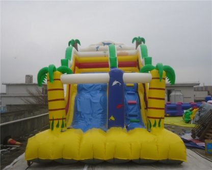 Heavy Duty PVC Inflatable Slide with Blower  XZ-BH-360