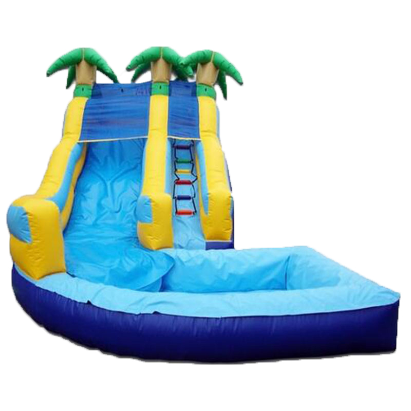 Inflatable Water Slide With Pool XZ-BH-4616