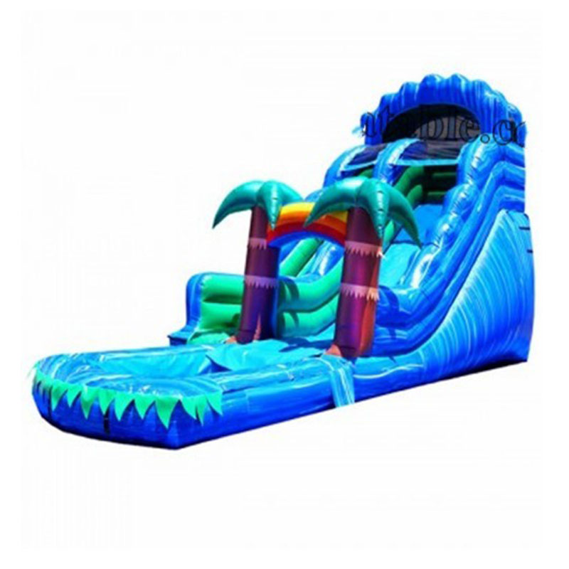 Inflatable Water Slide With Pool XZ-BH-4544