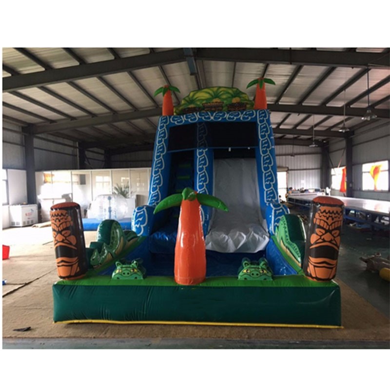 Jungle Inflatable Slide Commercial Pool Slide For Kids And Adults XZ-BH-4565