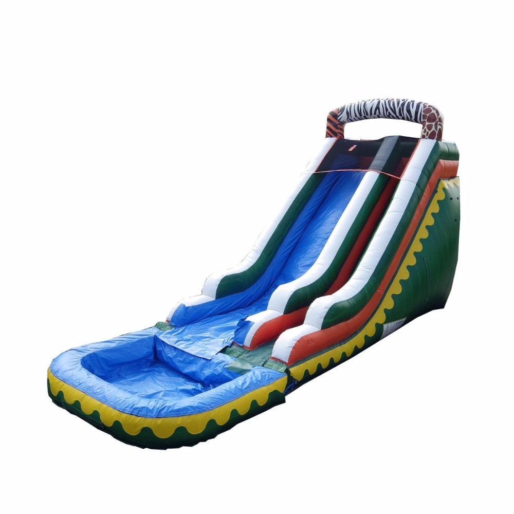 Inflatable Water Slide With Pool XZ-BH-4580