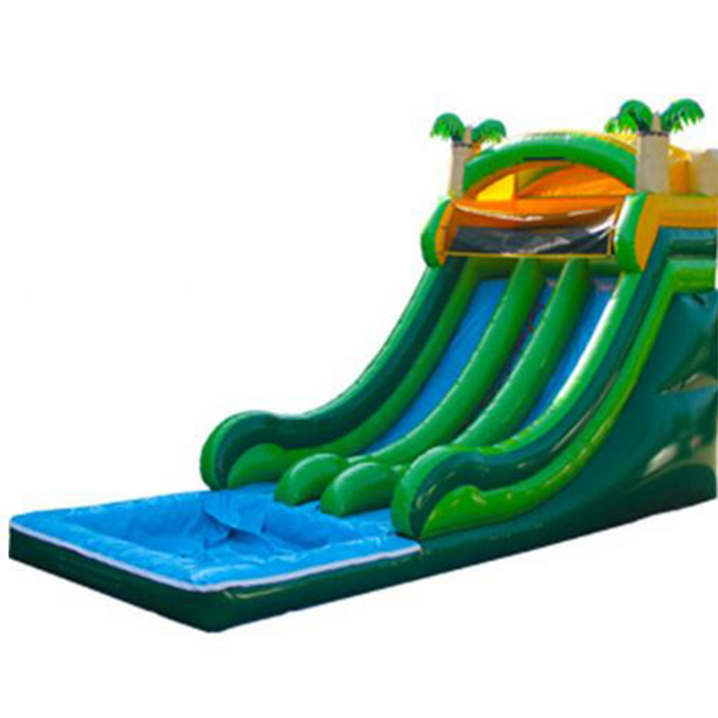 Inflatable Water Slide With Pool XZ-BH-4586
