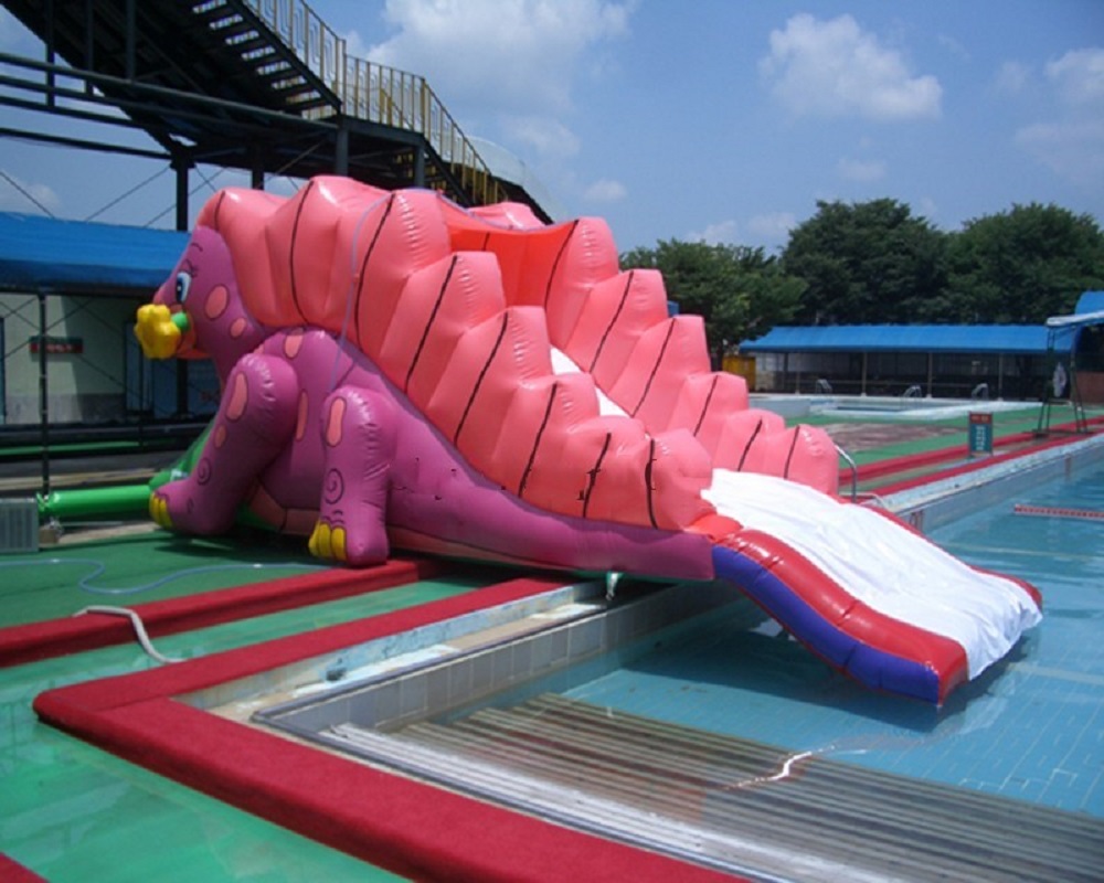 Fun game inflatable water slide for kids outdoor playground inflatable water game for saleXZ-BH-4587