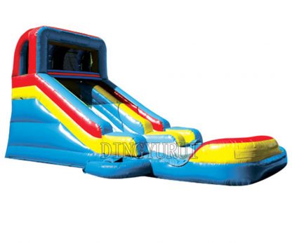 Inflatable Water Slide With Pool XZ-BH-4606