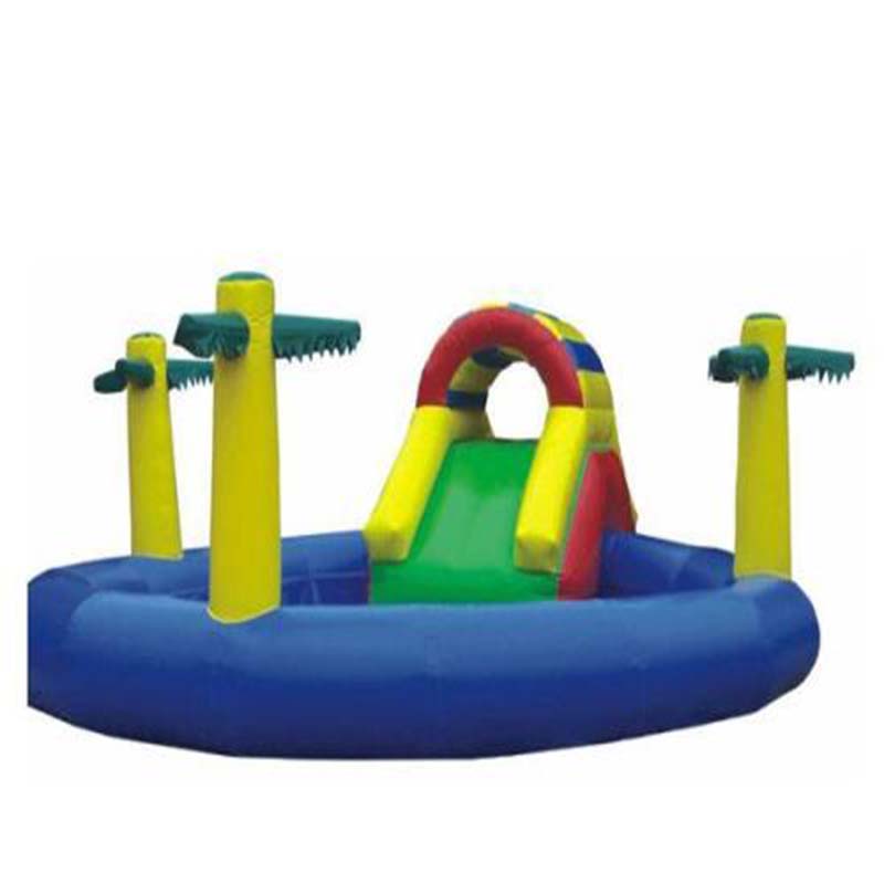Inflatable Water Slide With Pool XZ-BH-4425
