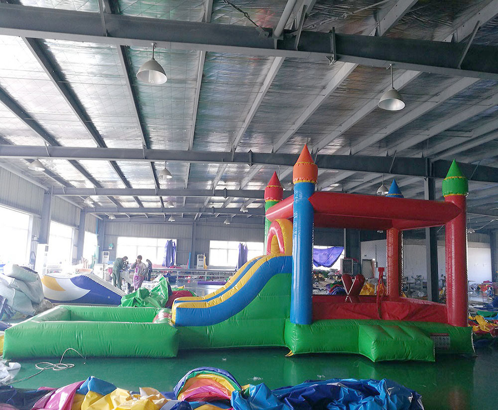 Inflatable Water Slide With Pool XZ-BH-4550