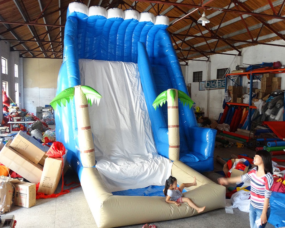 Inflatable Water Slide With Pool XZ-BH-4562