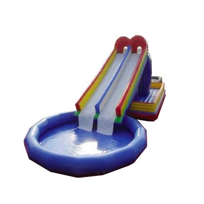 Inflatable Water Slide With Pool XZ-BH-4418