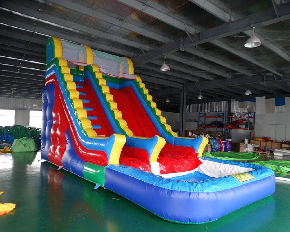 Inflatable Water Slide With Pool XZ-BH-4545