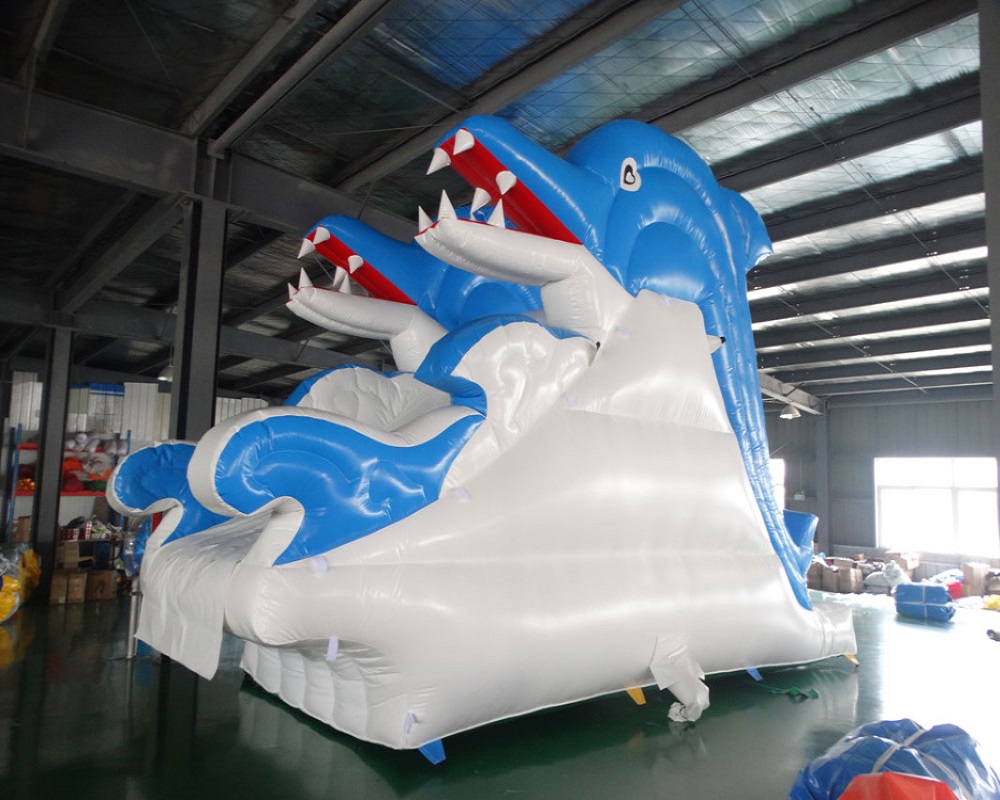 New Design Dolphin Slide Inflatable Water Slide Inflatable Pool Slide XZ-BH-4579