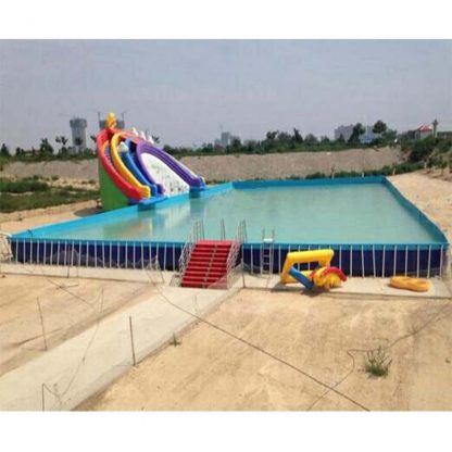 Inflatable Water Slide With Pool XZ-BH-4427