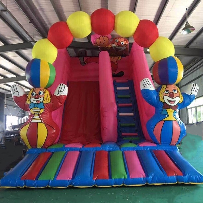 Heavy Duty PVC Inflatable Slide with Blower  XZ-BH-363