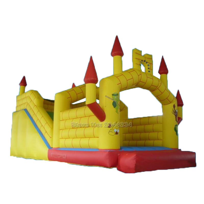 Inflatable Bouncy Castle Large Inflatable Castle Trampoline Slide Children’s Play Facilities Large XZ-BH-064