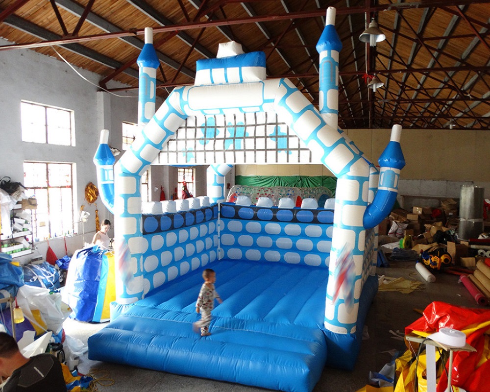 Inflatable trampoline castle-16