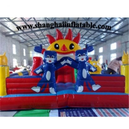 Inflatable Funcity jumping bouncy Obstacle inflatable outdoor playground XZ-BH-4822