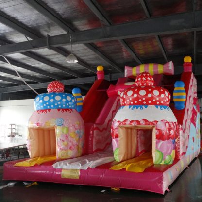 Heavy Duty PVC Inflatable Slide with Blower XZ-BH-3621