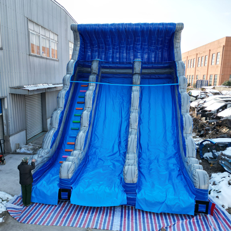 Heavy Duty PVC Inflatable Slide with Blower XZ-BH-392