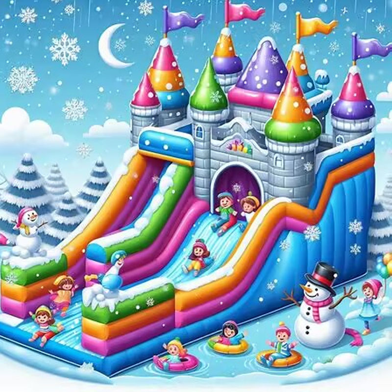 Commercial Grade Inflatable Slide XZ-BH-422